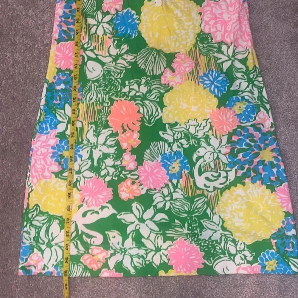 Lilly Pulitzer “Hibiscus Stroll” Palmetto Dress! - Picture 11 of 12